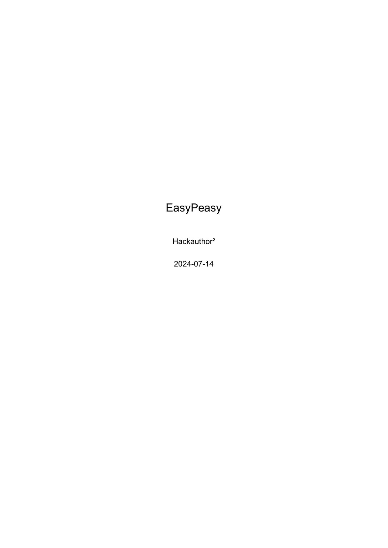 EasyPeasy